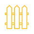 Fence installation icon